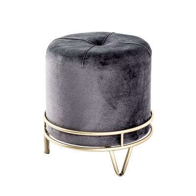 Hallowell Metal Accent Stool