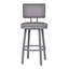 Tabouret de bar à hauteur de comptoir ou de bar pivotant avec repose-pieds Nakagawa-42220760-29962752-29962751