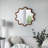 Wooden Accent Mirror with Unique Frame