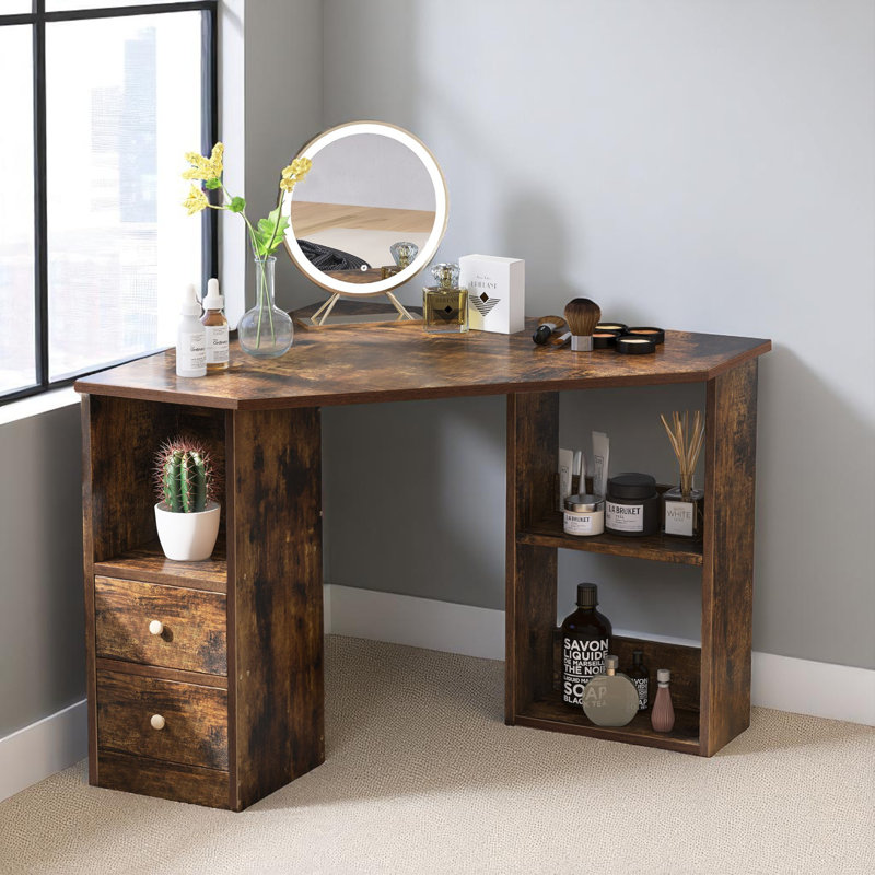 Jubilee Computer Desk, Brown