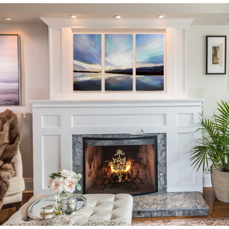 « salt flats i », impression multi-pièces sur toile, H 24 po x l 36 po x P 1,5 po