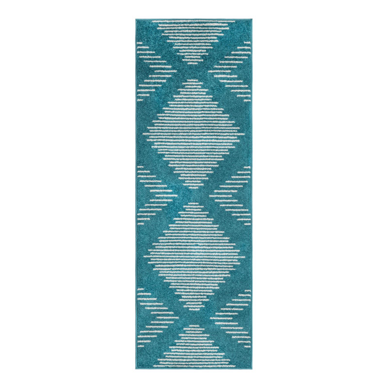 Chenille Geometric Indoor Rug, Runner 2' x 6'1"
