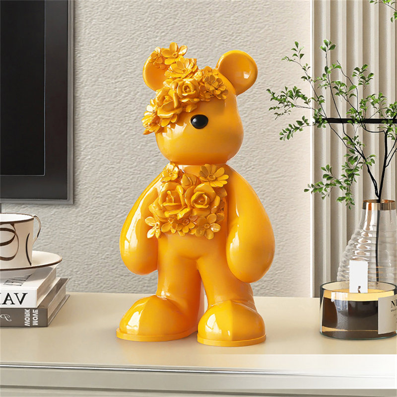 Figurines et sculptures Kaulder, Jaune