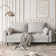 2 Seater Linen Loveseat