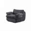 Fauteuil d'appoint pivotant à compression complète-24376286
