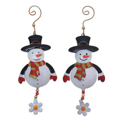 10.75'' Metal Hanging Figurine Ornament