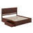 Nantucket Solid Wood Platform Bed with Panel Footboard and Storage Drawers-96140422-96140419