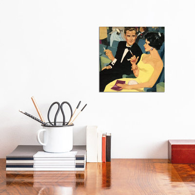 1957 John Bull Magazine Plate by Gerry Fancett - Gallery-Wrapped Canvas Giclée on Canvas