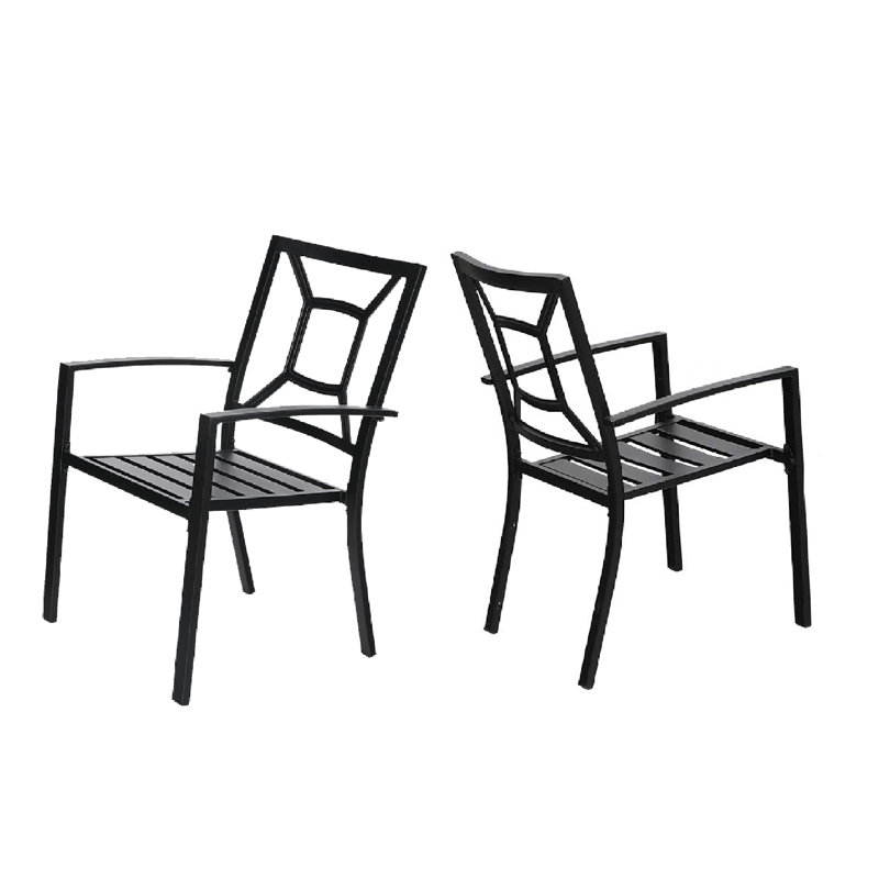 Chaise de salle à manger empilable Bathilde