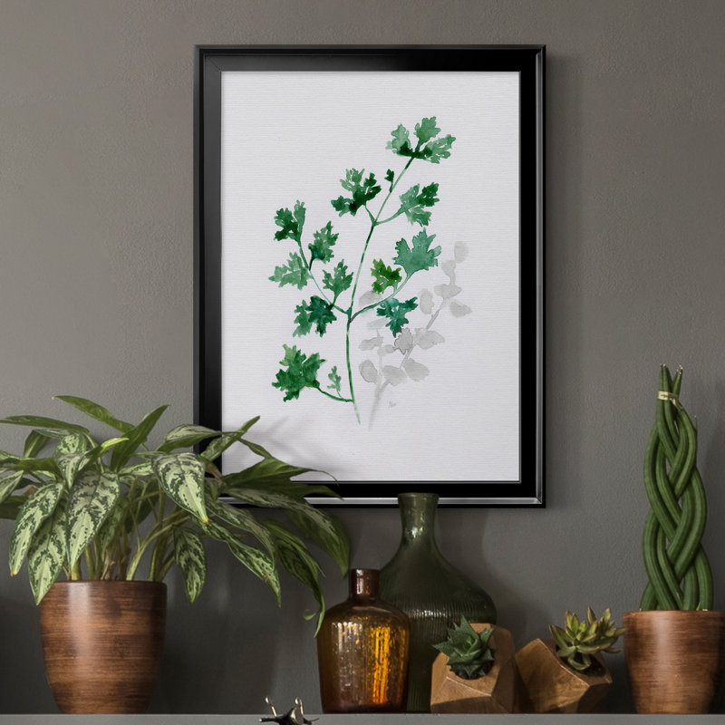 Freshly Picked I - peinture sur toile encadrée, Noir, H 22,5 po x l 30,5 po x P 1,5 po