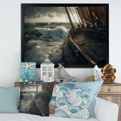 «Ship in the Middle of a Storm III», reproduction sur toile