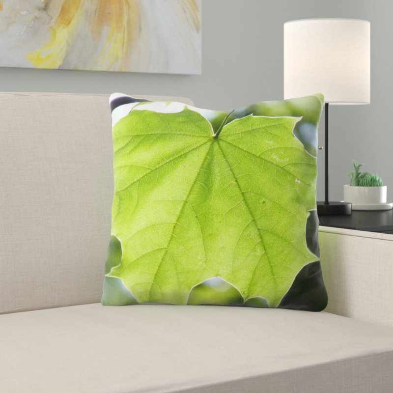 Microsuede Throw Pillow