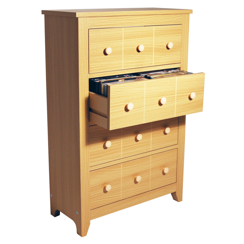 84cm H Media Cabinet, Beech