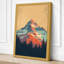 Mountains at Sunrise Modern - Wrapped Canvas-222140913-222140916