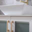 Meuble-lavabo simple 30 po blanc moderne