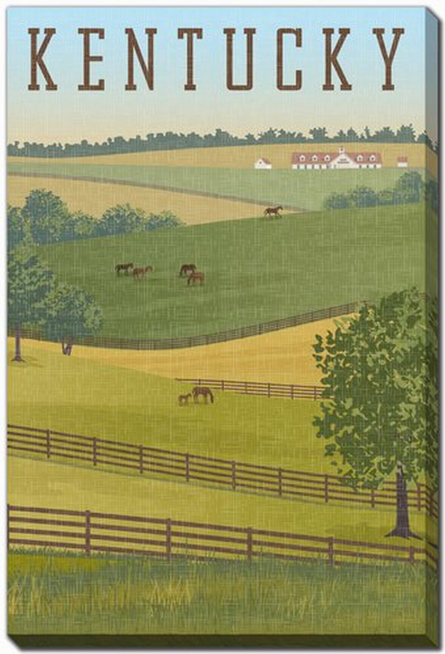 August Grove® Kentucky State Poster | Wayfair