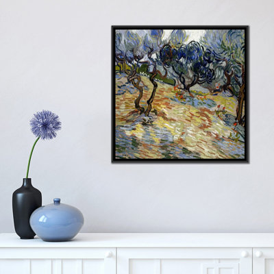 "Olive Trees" par Vincent van Gogh, reproduction d'art sur toile