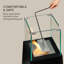 Steel Bio-Ethanol Smokeless Outdoor Fireplace-69312611