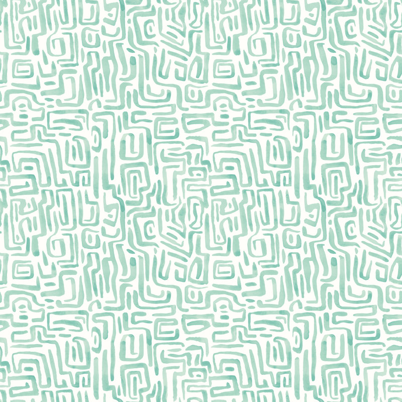 Maze Squiggle , Blue