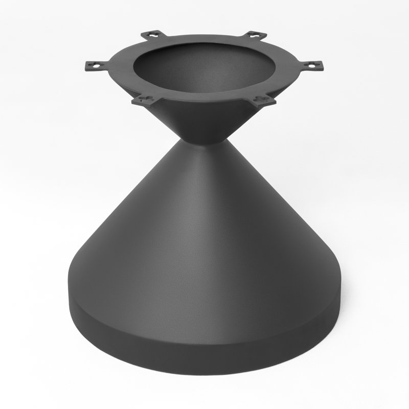 Base de table basse Flux, H 16 po x L 18 po x l 18 po