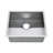 Undermount Stainless Steel Kitchen Sink 90 Degree Zero Radius with Bottom Grid and Strainer-111029432-111029439