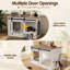 Furniture Style Crate with 3 Doors-233261256