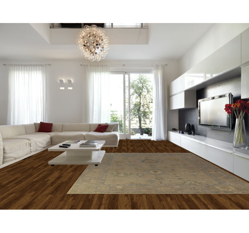 Vegetable Dye Oushak Turkish Large Rug 10x13