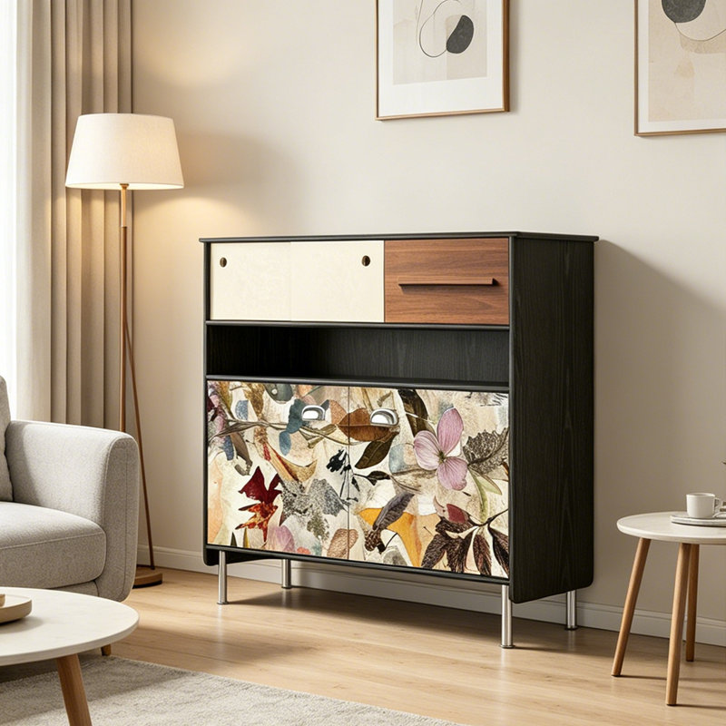 French Simple Style Accent Cabinet