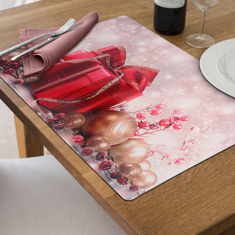 No Pattern Rectangle Placemat