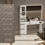 Meuble-lavabo pour coiffeur sans miroir Lachrisa-686269522