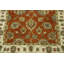 Tapis unique rouille Raysen 3.0x5.0