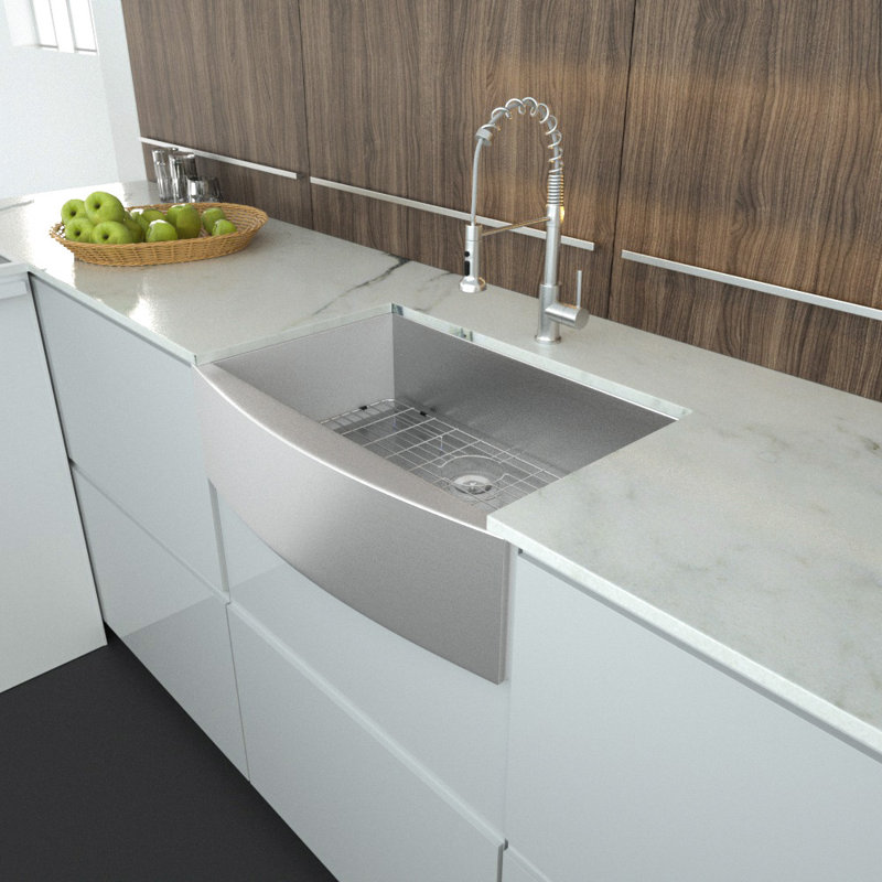 Kitchen Sink, 9" H x 20" W x 30" D
