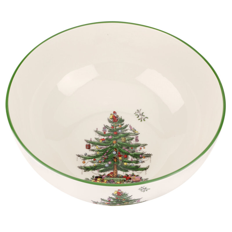 Spode Christmas Tree Round Bowl 10"