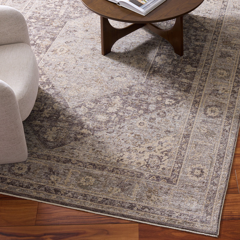 Tapis gris / beige Republica 450, Rectangle 8 pi x 10 pi