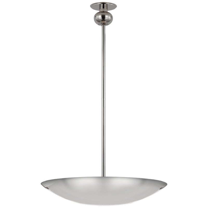 Comtesse 6 - Light Chandelier, Polished Nickel