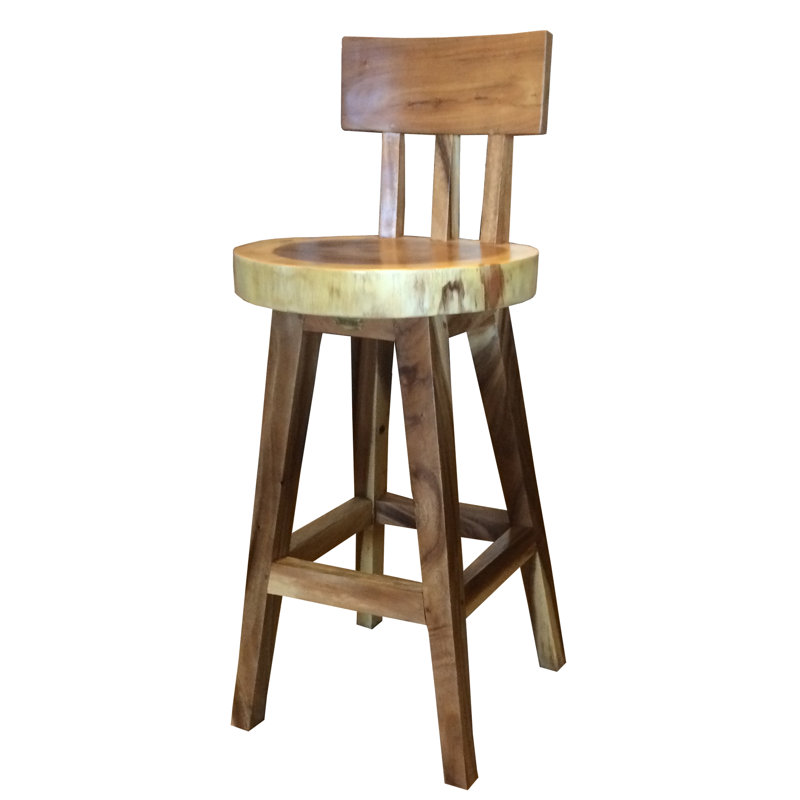 Tabouret Costa Mesa, Tabouret de bar d'une hauteur de siège de 30 po