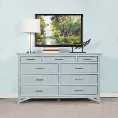 Commode double 9 tiroirs Bermuda