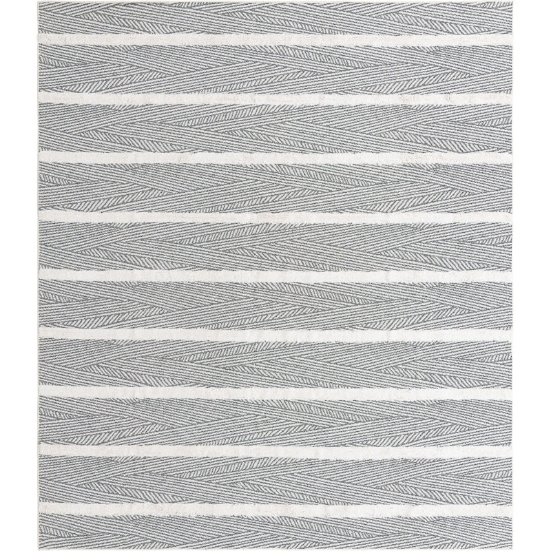 Eiryn Cotton Abstract Indoor Rug, Rectangle 8'3" x 10'