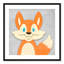 «Cheery Fox», impression sur papier-47842070-47842081