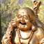 Statue de Bouddha riant