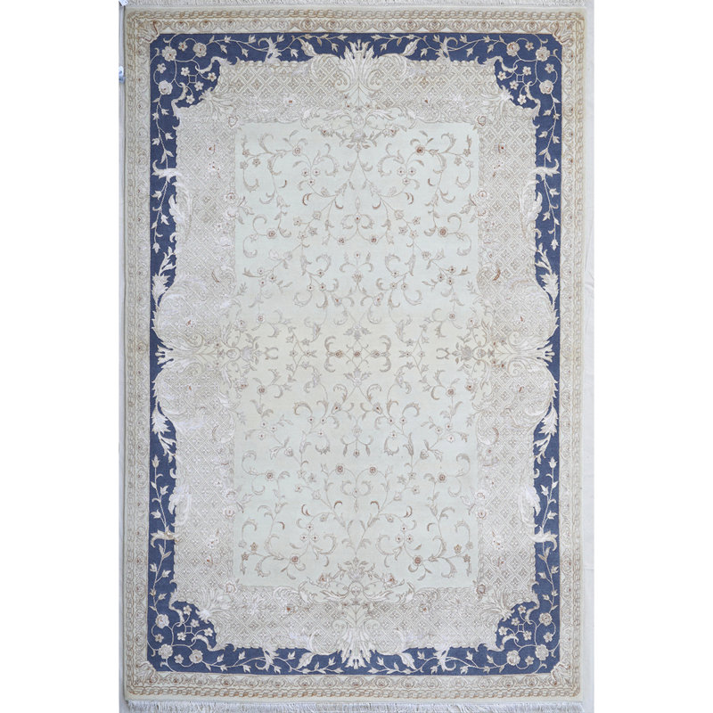 Hand Woven Wool Oriental Area Rug, Rectangle 5' x 8'