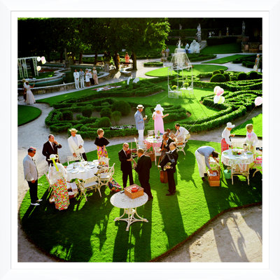 " Getty Images, "Garden Party", Slim Aarons, January 1, 1970 " by Slim Aarons