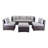 Strawser 83'' Polyethylene (PE) Wicker Outdoor Patio Daybed