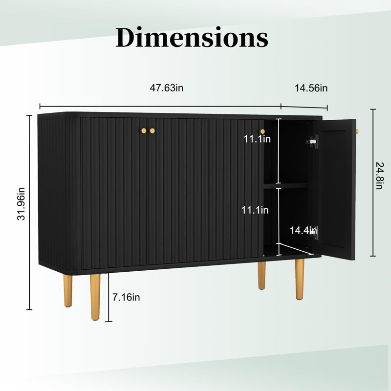 Armoire d'appoint 48 "Modern