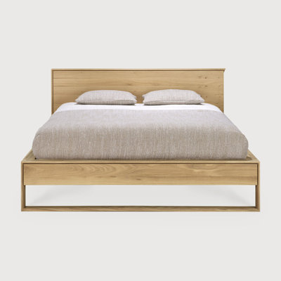 Nordic Solid Wood Bed