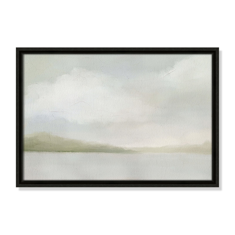 Queensland " A Tranquil Morning ", 13.5" H x 19.5" W, Espresso