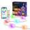 Permanent Smart Outdoor Eave Lighting System - 100ft LED RGB String Lights with 50+ Dynamic Scenes & IP68 Waterproof Design