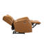 Fauteuil inclinable électrique en cuir véritable Domingo-938610670