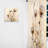 Jessamy Muted Tone Beige Thistle Flower - Thistle Curtain - Velvet Room Darkening - 1 panel-1926779366
