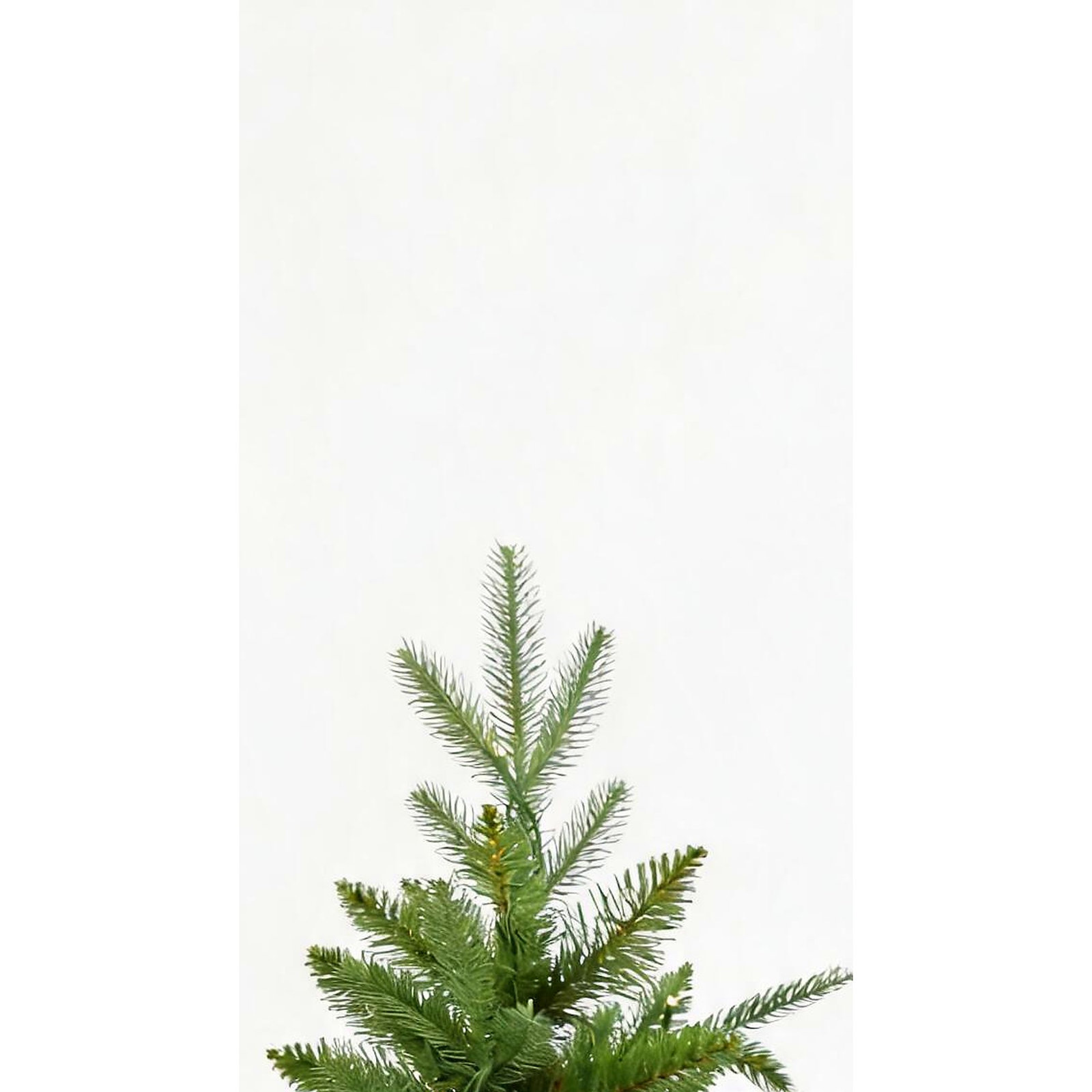 2.95 Ft Farmhouse Pre-Lit Potted Flocked Artificial Christmas Tree, Winter Home And Office Decor For Entrances Indoor